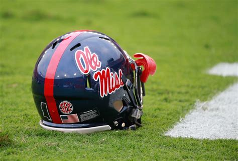 Photo: Ole Miss to debut metallic helmets at Sugar Bowl?