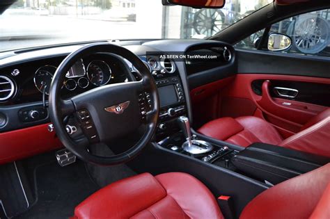 2005 Bentley Continental Gt Coupe 2 - Door 6. 0l Jet Black / Red Interior