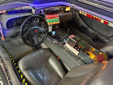 Delorean Back To The Future Interior