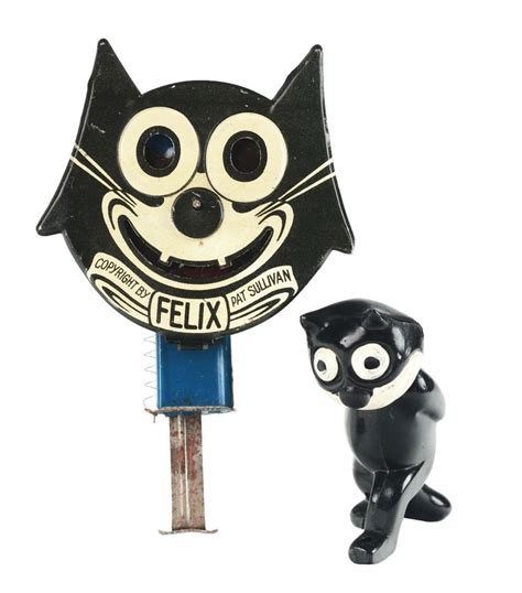 Sold Price: Lot of 2: Felix The Cat Toys. - March 4, 0119 9:00 AM EDT ...