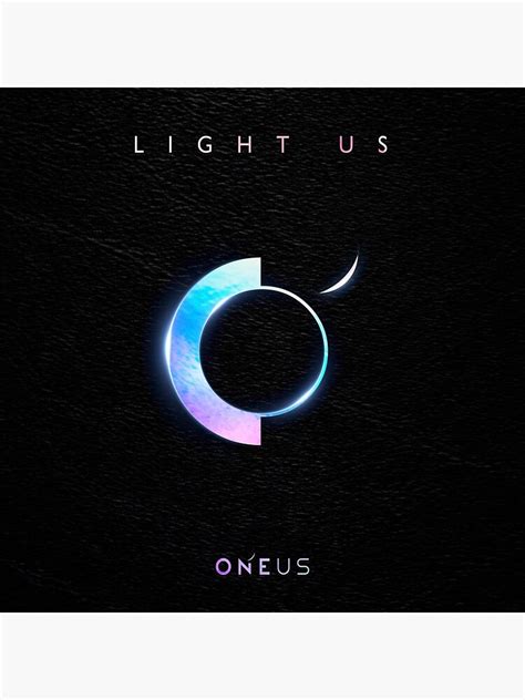 "ONEUS Light Us Album Cover Sticker" Sticker by bloomamethyst | Redbubble