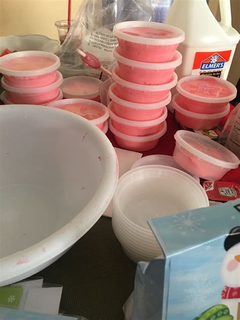 It was suppose to be red slime but looks pink!! | Red slime, Bowl, Arts ...