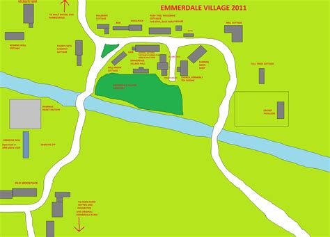 Emmerdale Village Map | Emmerdale Past & Present Wiki | FANDOM powered ...