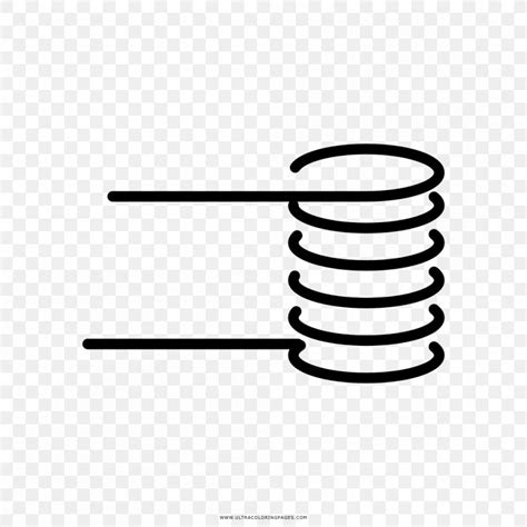 Drawing Inductor Coloring Book Electromagnetic Coil, PNG, 1000x1000px ...