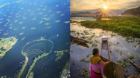 Inside the world's only floating national park: Loktak lake in Manipur ...