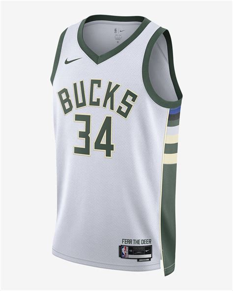 Milwaukee Bucks Association Edition 2022/23 Men's Nike Dri-FIT NBA ...