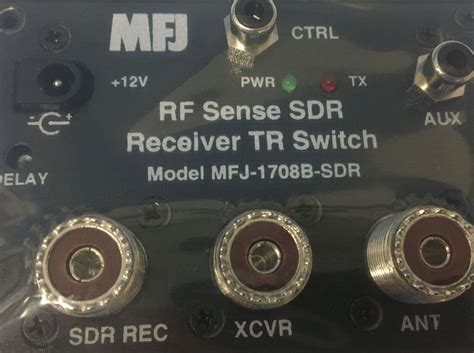 MFJ-1708B-SDR Software Defined Radio Transmit and Receive Switch, SO ...