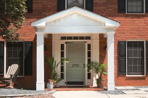 Gable Roof Porticos - Traditional - Porch - Atlanta - by Georgia Front ...