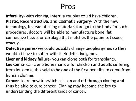 Animal Cloning Pros And Cons : 14 Intense Pros And Cons Of Cloning 2021 ...