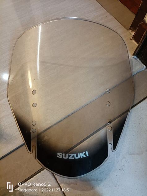 Suzuki Vstrom 650 windshield 2007, Motorcycles, Motorcycle Accessories ...