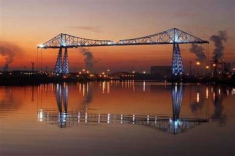 Transporter Bridge Middlesbrough England - Great Britain Photo (9239658 ...