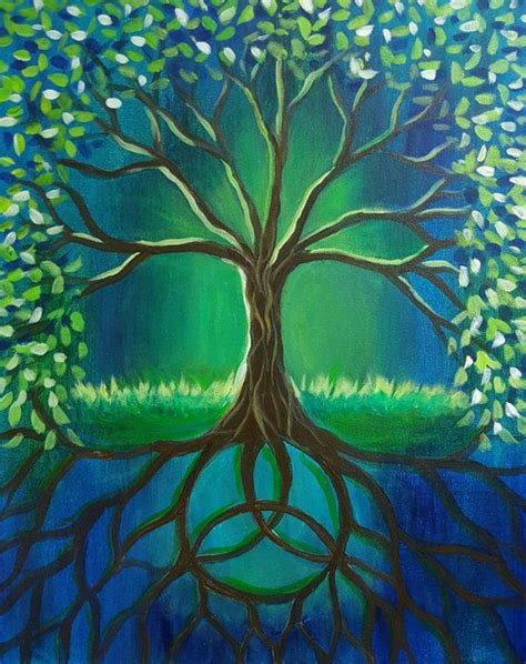 Pin on Watercolor, Painting and Drawing | Tree of life painting ...