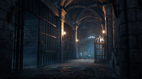 Medieval prison , Pavel Filimonov on ArtStation at https://www ...