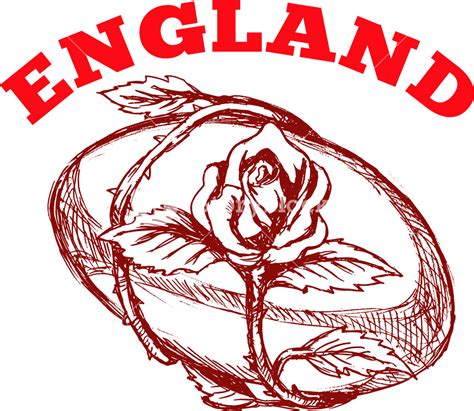 England Rugby Ball Rose - Mientras