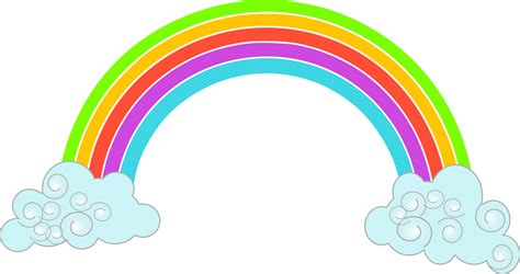 Rainbow PNG, Rainbow Transparent Background - FreeIconsPNG