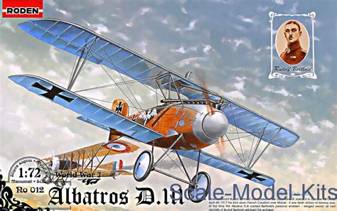 Roden - Albatros D.III - plastic scale model kit in 1:72 scale (RN012 ...