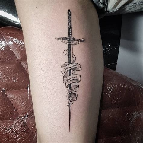 Sword tattoo @vktattoo_ Text Tattoo, Hip Tattoo, Game Of Thrones Tattoo ...