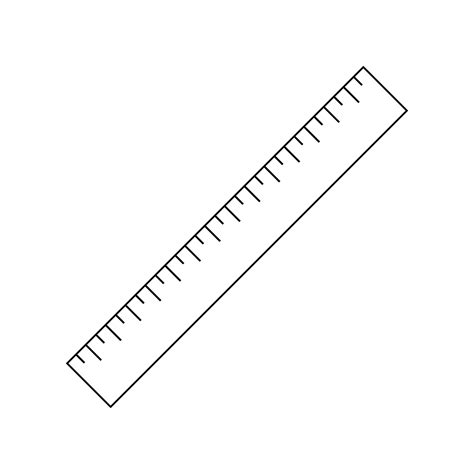 Ruler line icon. llustration for repair theme, doodle style 5095602 ...