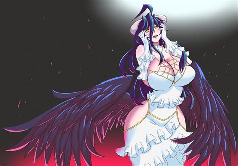 ArtStation - My Fan art of Albedo from Overlord