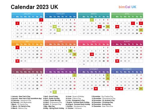 Calendar 2023 Uk With Bank Holidays – Get Calendar 2023 Update