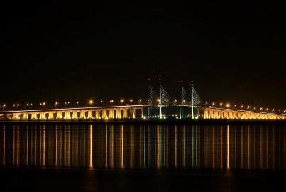 Penang Bridge - Night View | Penang, Bridge, Places