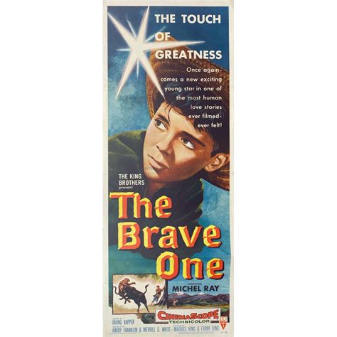 THE BRAVE ONE U.S. Movie Poster - 14x36 in. - 1956