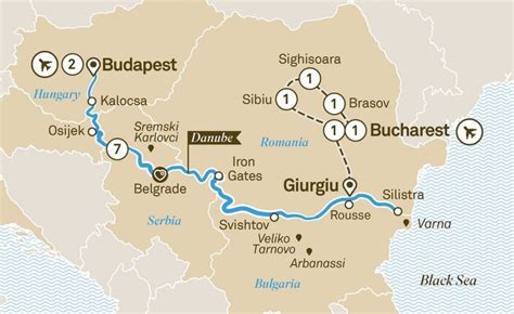 River Cruises from Bucharest to Budapest - 2023-2025 Seasons