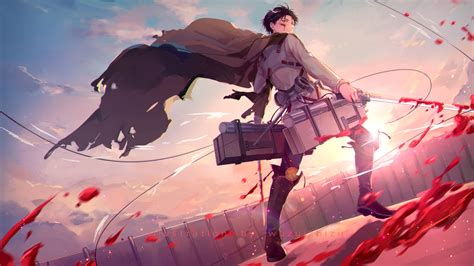 1920x1080 Levi Ackerman 1080P Laptop Full HD Wallpaper, HD Anime 4K ...