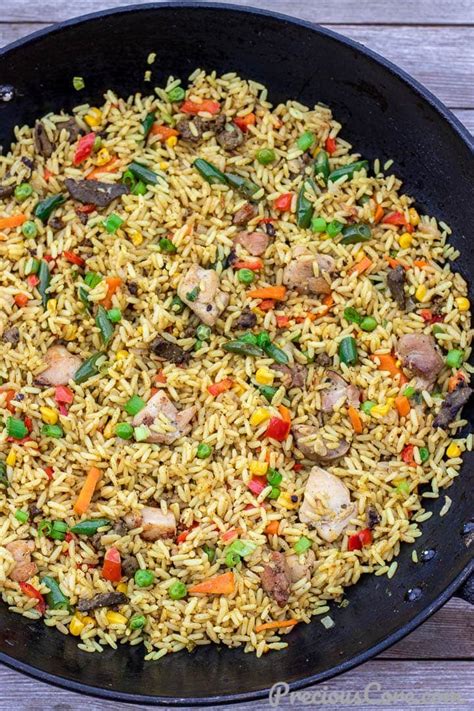 Ghana Recipy For Preparing Fried Rice : Ghanaian Jollof Rice Meals By ...