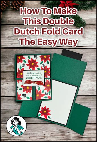 Double Dutch Fold Card You Can Make The Easy Way