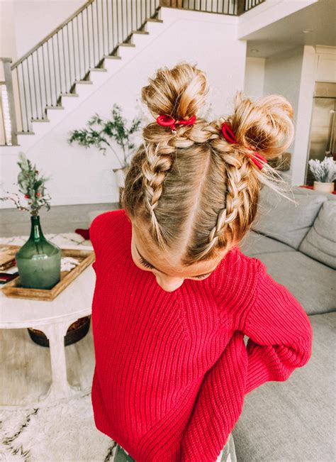 French Braid Hairstyles For Little Girls