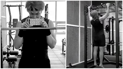 Psst! BTS RM Workout Routine Is Here. Are You Sweating?