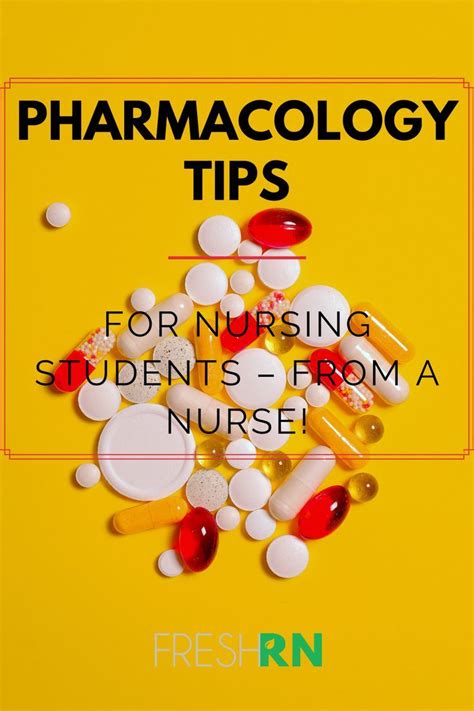 Pharmacology Tips for Nursing Students - From a Nurse! – FRESHRN ...