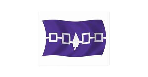 Iroquois Confederacy Flag Postcard | Zazzle