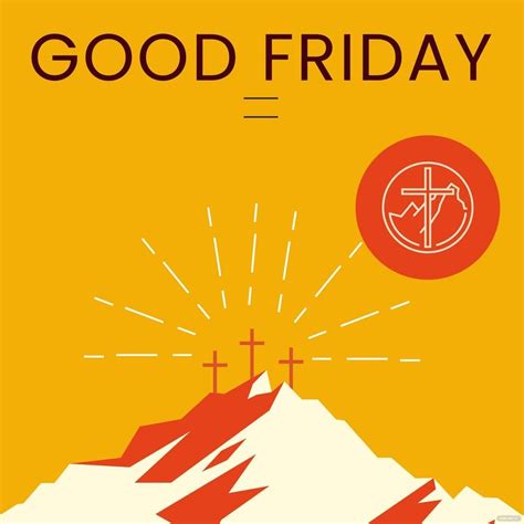 Good Friday Sign Vector in Illustrator, SVG, JPG, EPS, PNG - Download ...