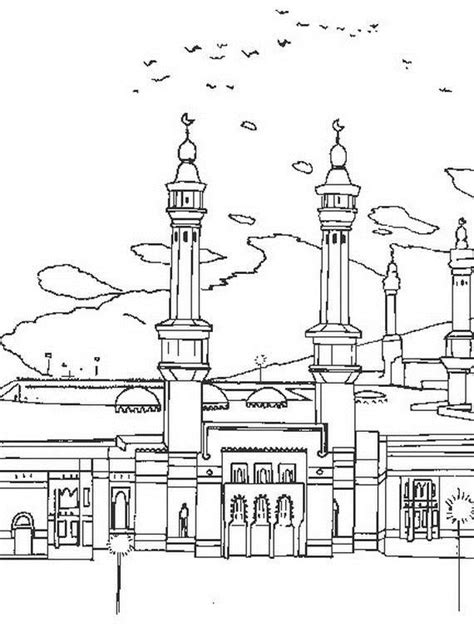 Isra-Miraj-2012-Colouring-Pages_021 | Coloring pages, Colouring pages ...