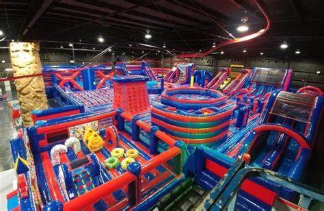 Take A Trip To Jumpin Fun Inflata Park, The 15,000 Square Foot ...