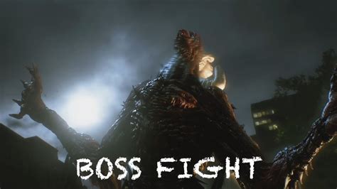 RESIDENT EVIL 3 REMAKE NEMESIS- BOSS FIGHT (SECOND FORM) - YouTube