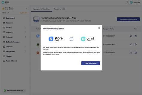 Pusat Edukasi Desty | Cara Menghubungkan Desty Omni dengan Desty Store