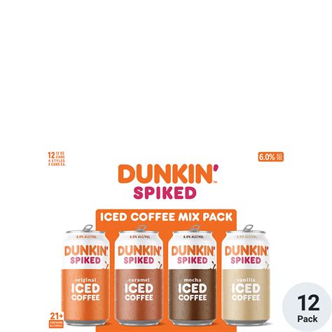 Dunkin Spiked Iced Coffee Mix Pack | Total Wine & More