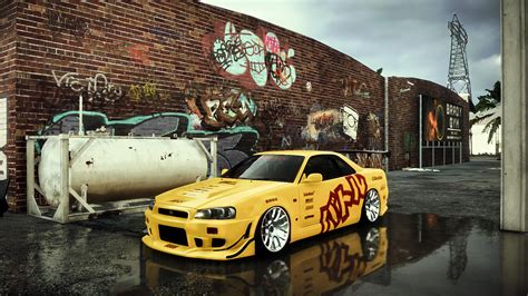 NFS Heat Showcase : Custom Nissan R34 : r/needforspeed