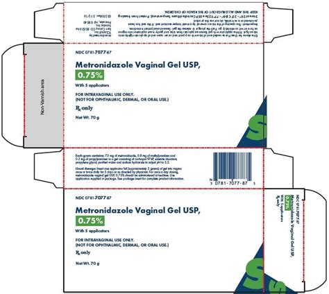 Metronidazole Vaginal Gel - FDA prescribing information, side effects ...