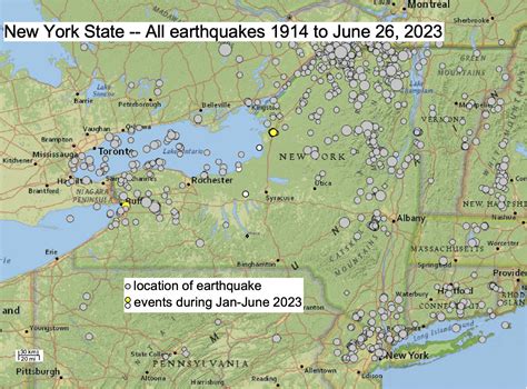 Ny Earthquake Fault Lines