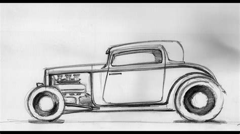 Rat Rod Drawings at PaintingValley.com | Explore collection of Rat Rod ...