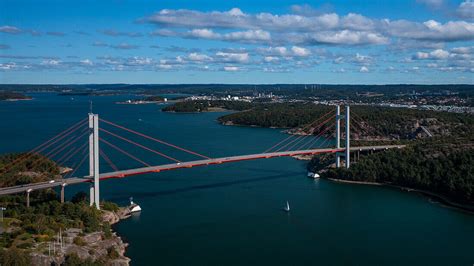 Tjörnbron Bridge to the archipelago … – License image – 71376426 Image ...