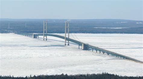 Mackinac Island Michigan in Winter