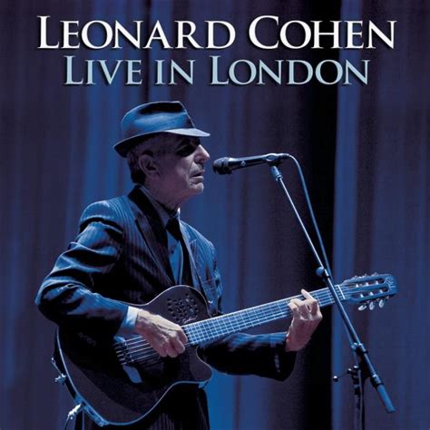 Live In London Album Cover by Leonard Cohen