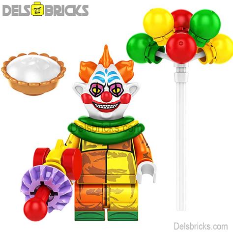 Lego Minifigures Killer klowns From Outer Space Bibbo mini Horror toys ...