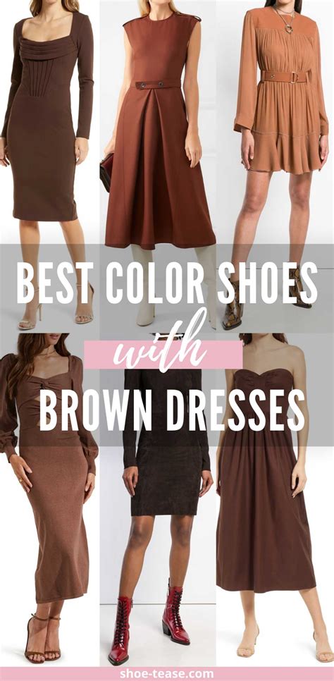 What Color Shoes with Brown Dress Outfits - 12 Best Colors to Wear! (2022)