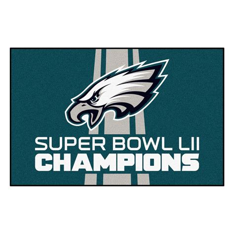 Philadelphia Eagles Super Bowl LII Champions 19" x 30" Starter Mat